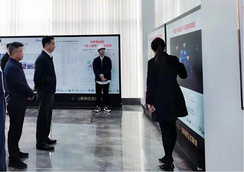 南昌市委常委、副市長肖云一行調(diào)研城投科創(chuàng)生態(tài)新城項(xiàng)目